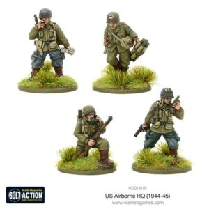 Warlord Games Bolt Action   US Airborne HQ (1944-45) - 403013105 - 5060393709145