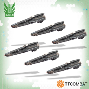 TTCombat Dropfleet Commander   Lysander Stealth Lighters - TTDFR-UCM-006 - 5060570138331