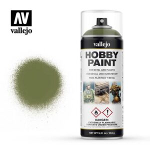 Vallejo    AV Spray Primer: Fantasy Color - Goblin Green 400ml - VAL28027 - 8429551280273