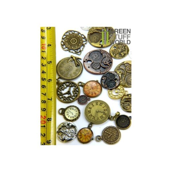 Green Stuff World    SteamPunk CLOCKS and Watches Beads 85gr - 8436554365388ES - 8436554365388