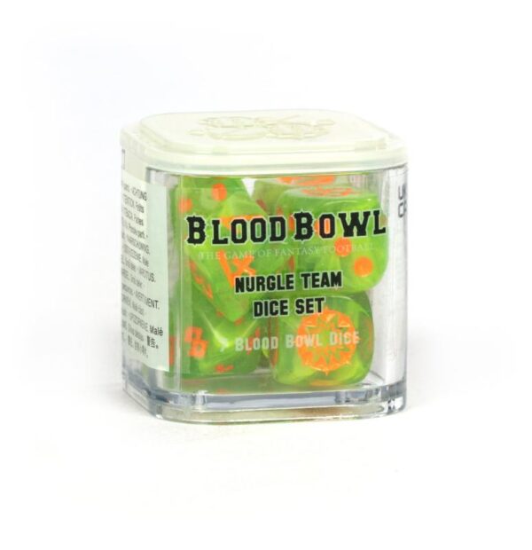 Games Workshop Blood Bowl   Blood Bowl: Nurgle Team Dice (2022) - 99220901010 - 5011921165612