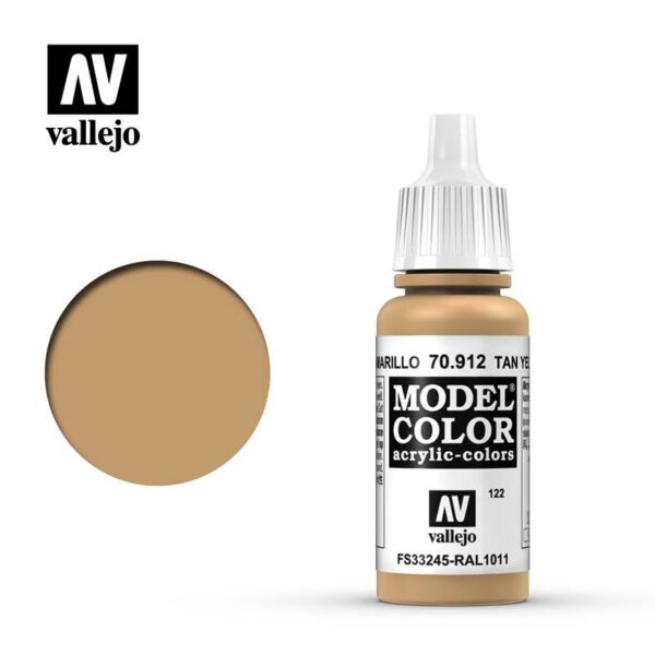 Vallejo    Model Color: Tan Yellow - VAL912 - 8429551709125