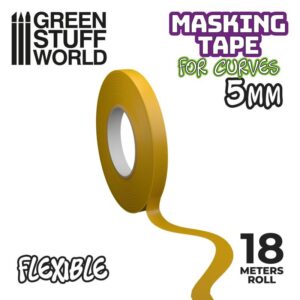 Green Stuff World    Flexible Masking Tape - 5mm - 8435646504247ES - 8435646504247