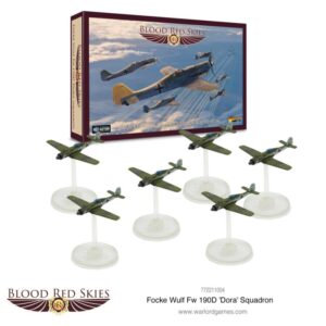 Warlord Games Blood Red Skies   Blood Red Skies: Fw 190 Dora Squadron - 772211004 - 5060572502741