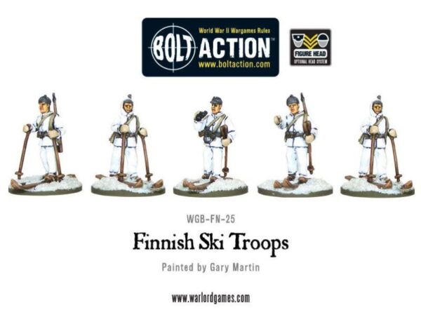 Warlord Games Bolt Action   Finnish Ski Troops - WGB-FN-25 - 5060200848845