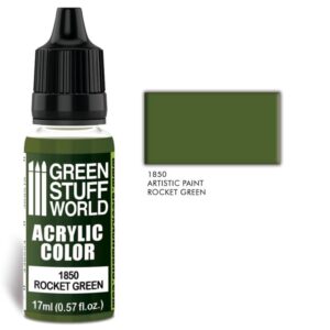 Green Stuff World    Acrylic Color ROCKET GREEN - 8436574502091ES - 8436574502091