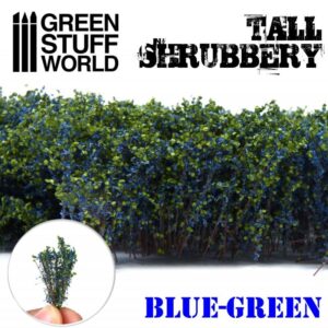 Green Stuff World    Tall Shrubbery - Blue Green - 8436574504279ES - 8436574504279
