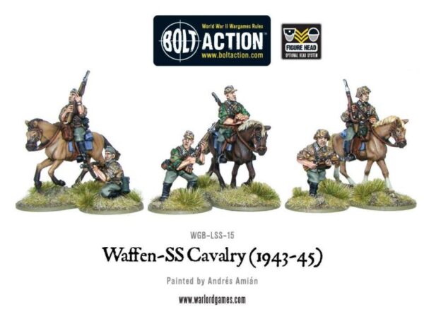 Warlord Games Bolt Action   Waffen-SS Cavalry - WGB-LSS-15 - 5060393701545