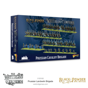 Warlord Games Black Powder Epic Battles   Black Powder Epic Battles: Waterloo - Prussian Cavalry Brigade - 312001802 - 5060917990578