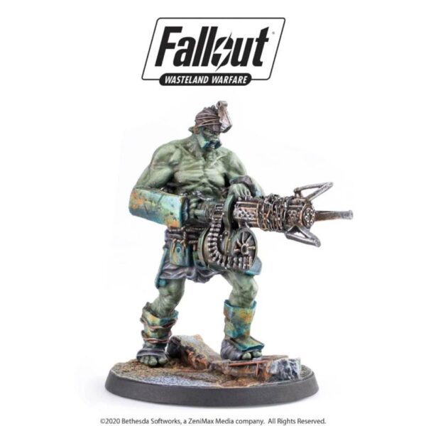 Modiphius Fallout: Wasteland Warfare   Fallout: Wasteland Warfare - Super Mutants: Overlord and Fist - MUH051814 - 5060523342044