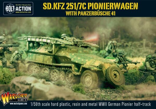 Warlord Games Bolt Action   Sd.Kfz 251/7C Pionierwagen Panzerbuchse 41 - WGB-WM-503 - 5060200849002