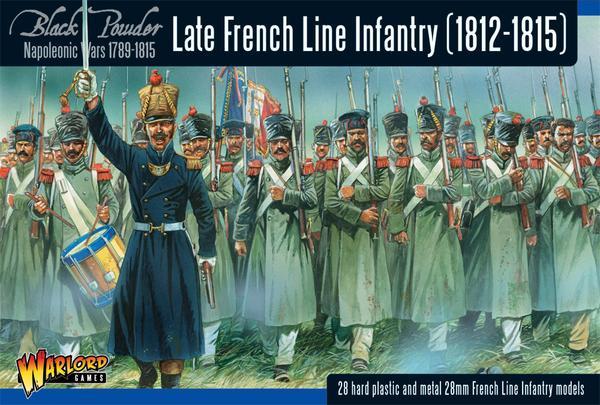 Warlord Games Black Powder   Late French Line Infantry (1812-1815) - WGN-FR-10 - 5060393703570