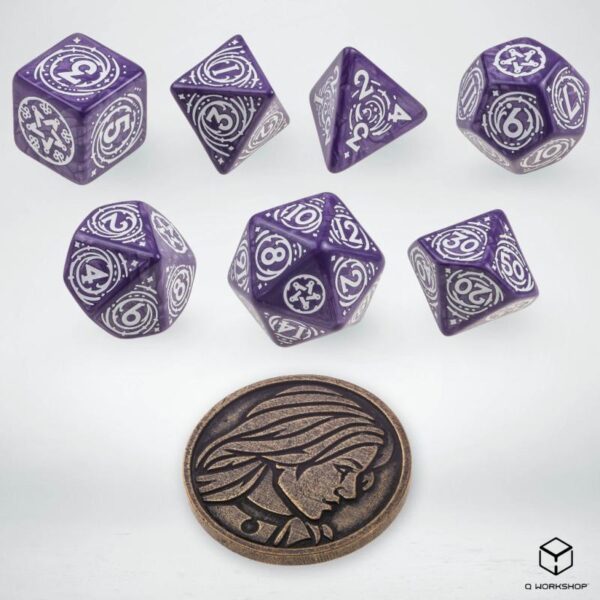 Q-Workshop    The Witcher Dice Set: Yennefer - Lilac and Gooseberries - SWYE1B - 5907699496051