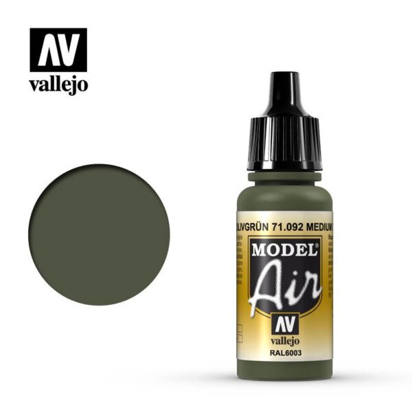 Vallejo    Model Air: Medium Olive - VAL092 - 8429551710923