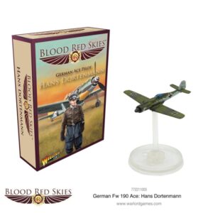 Warlord Games Blood Red Skies   Blood Red Skies: Fw 190 Dora Ace Hans Dortenmann - 772211005 - 5060572502758