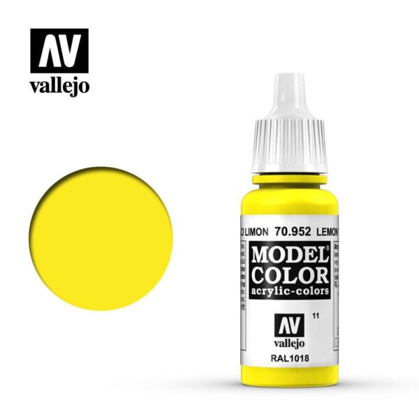 Vallejo    Model Color: Lemon Yellow - VAL952 - 8429551709521