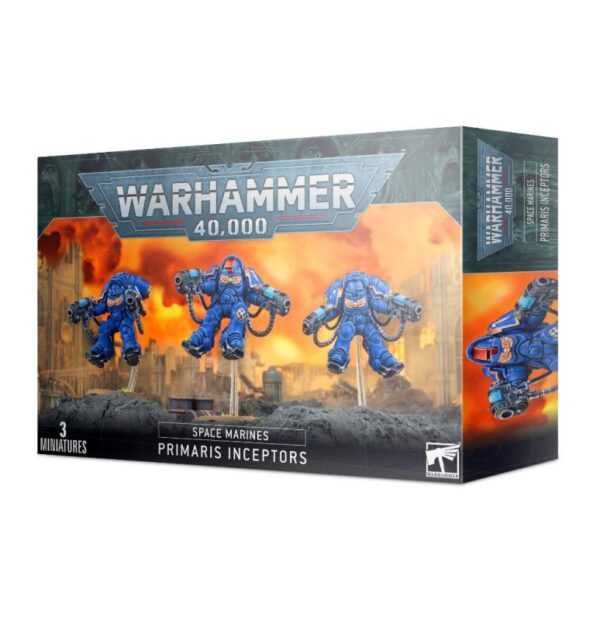 Games Workshop Warhammer 40,000   Space Marines: Primaris Inceptors - 99120101312 - 5011921142415