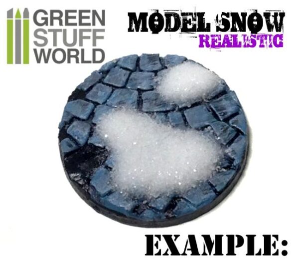 Green Stuff World    REALISTIC Model SNOW Powder 180ml - 8436554367368ES - 8436554367368