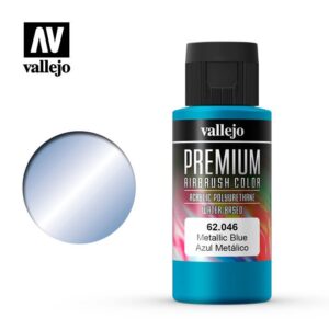 Vallejo    AV Vallejo Premium Color - 60ml - Metallic Blue - VAL62046 - 8429551620468