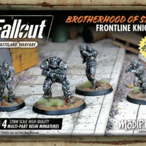 Modiphius Fallout: Wasteland Warfare   Fallout: Brotherhood of Steel Frontline Knights - MUH051237 - 5060523340262