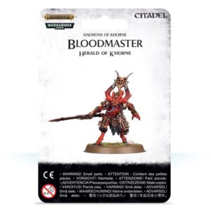 Games Workshop Warhammer 40,000 | Age of Sigmar   Bloodmaster, Herald of Khorne - 99079915005 - 5011921113194
