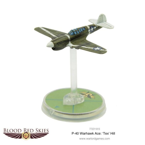 Warlord Games Blood Red Skies   US Ace Pilot: 'Tex' Hill - 772211013 - 5060572503403