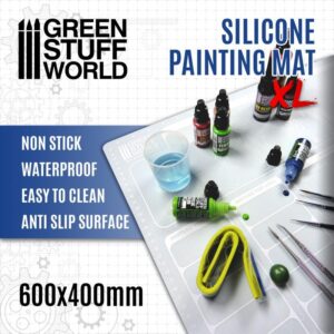 Green Stuff World    XL Silicone Painting Mat 600x400mm - 8435646500737ES - 8435646500737