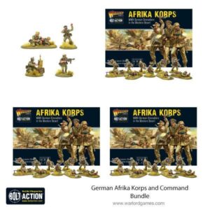 Warlord Games Bolt Action   German Afrika Korps and Command Bundle - 409912044 -