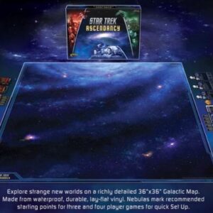 Gale Force Nine Star Trek: Ascendancy   Star Trek Ascendancy: Galaxy Play Mat (36x36) - ST004 - 9781940825946
