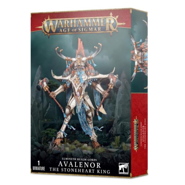 Games Workshop (Direct) Age of Sigmar   Lumineth Realm-lords Avalenor the Stoneheart King - 99120210058 - 5011921179589