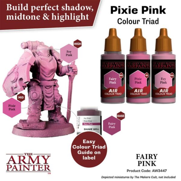 The Army Painter    Warpaint Air: Fairy Pink - APAW3447 - 5713799344785