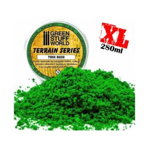 Green Stuff World    Tree Bush Clump Foliage - Medium Green - 280 ml - 8436554365746ES - 8436554365746