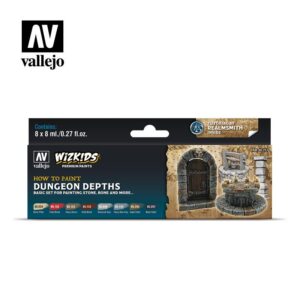Vallejo    AV Vallejo Wizkids Set - Dungeon Depths - VAL80251 - 8429551802512