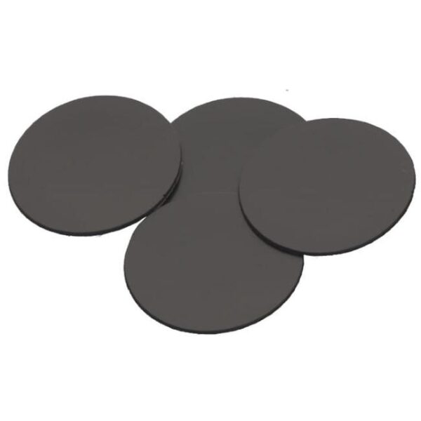 Safe and Sound    Self-adhesive magnetic foil stickers for 32mm round cast bases (blister of 10 pc.) - SAFE-SAS-32MM - 5907459694956