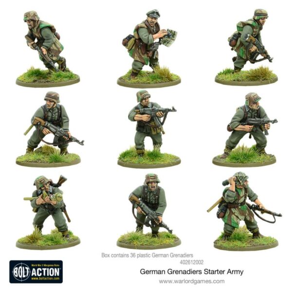 Warlord Games Bolt Action   German Grenadiers Starter Army - 402610002 - 5060572501386