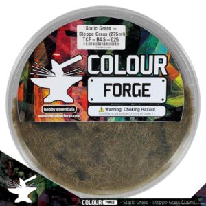 The Colour Forge    Static Grass - Steppe Grass (275ml) - TCF-BAS-025 - 5060843101826