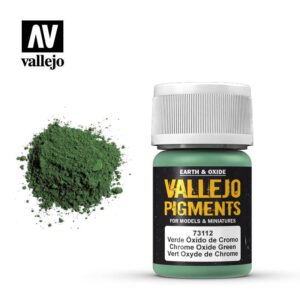 Vallejo    Vallejo Pigment - Chrome Oxide Green - VAL73112 - 8429551731126