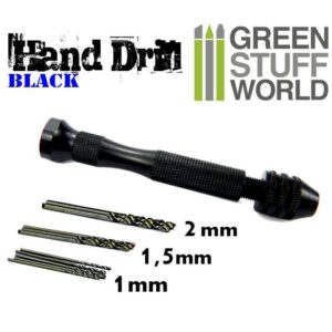 Green Stuff World    Hobby Hand Drill - BLACK - 8436554367887ES - 8436554367887