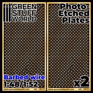 Green Stuff World    Photo-etched Plates - Barbed Wire - 8436574506709ES - 8436574506709
