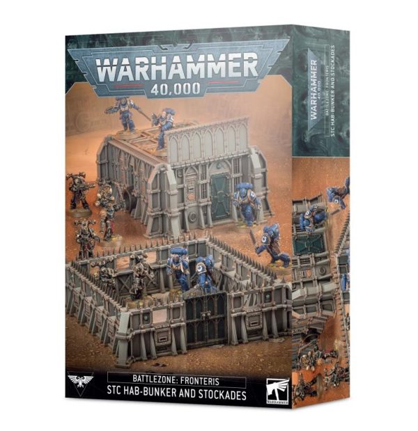 Games Workshop Warhammer 40,000   Battlezone Fronteris: STC Hab Bunker & Stockades - 99120199094 - 5011921171453