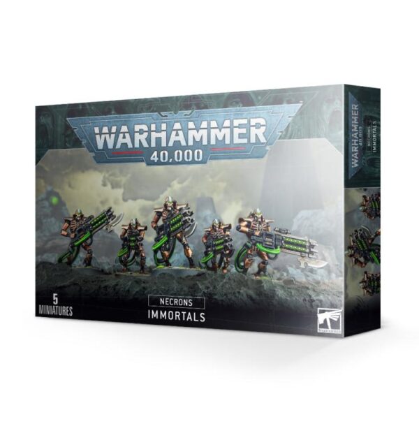Games Workshop Warhammer 40,000   Necron Immortals / Deathmarks - 99120110057 - 5011921139125