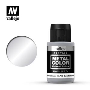 Vallejo    Metal Color - Semi Matt Aluminium 32ml - VAL77716 - 8429551777162