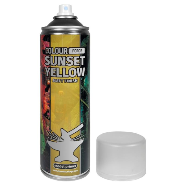 The Colour Forge    Colour Forge Spray: Sunset Yellow  (500ml) - TCF-SPR-021 - 5060843101345