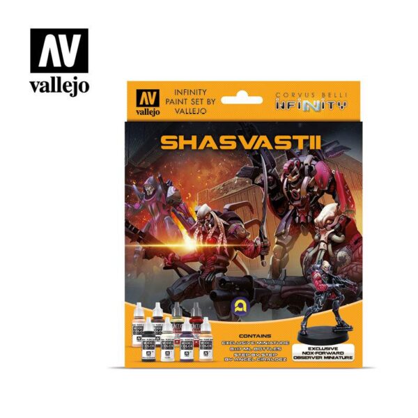 Vallejo    AV Vallejo Model Color Set - Infinity Shasvastii Exclusive - VAL70241 - 8429551702416