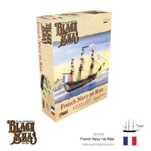 Warlord Games Black Seas   Black Seas: French 1st Rate - 792412003 - 5060572505759