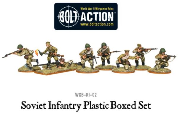 Warlord Games Bolt Action   Soviet Infantry - 402014003 - 5060200844427