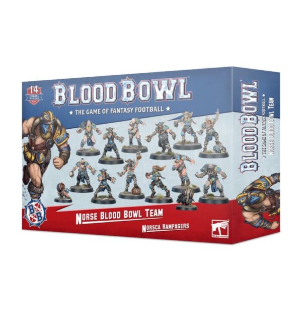 Games Workshop Blood Bowl   Blood Bowl: Norse Team - The Norsca Rampagers - 99120999015 - 5011921163281
