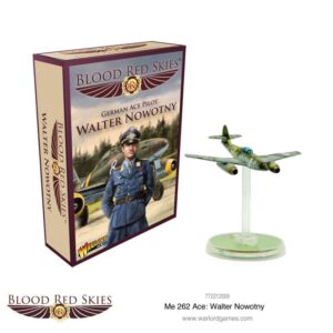 Warlord Games Blood Red Skies   Blood Red Skies: Messerschmitt Me 262 Ace Walter Nowotny - 772212009 - 5060572503304