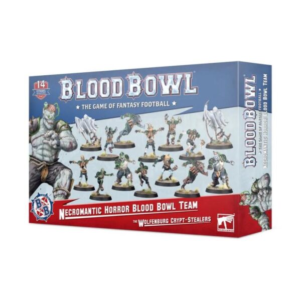 Games Workshop Blood Bowl   Blood Bowl: The Wolfenburg Crypt-Stealers - Necromantic Horrors Team - 99120907002 - 5011921138838