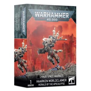 Games Workshop Warhammer 40,000   Haarken Worldclaimer, Herald of the Apocalypse - 99120102164 - 5011921178179